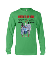 Load image into Gallery viewer, Daughter In Law's Best Friend Son's Best Partner In Crime Gift For Mom In Law Unisex Long Sleeve
