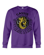 Load image into Gallery viewer, Gift For Cassie Girl The Soul Of A Mermaid Sweatshirt
