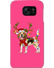 Load image into Gallery viewer, Beagle Gorgeous Reindeer Xmas Lights Gift For Dog Lovers Phone case
