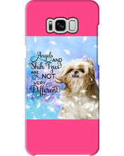Load image into Gallery viewer, Angels And Shih Tzu Are Not Different Gift For Dog Lovers Phone case

