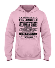 Load image into Gallery viewer, Je Suis Un Fils Chanceux Birthday Gift For Men Hoodie
