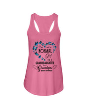 Load image into Gallery viewer, Gift For Angel Grandpa I'm A Granddaughter To A Grandpa With Wings Ladies Flowy Tank
