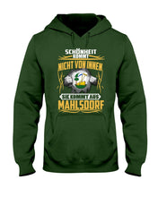 Load image into Gallery viewer, Market Trendz Schönheit Kommt Nicht Von Innen Sie Kommt Aus Mahlsdorf Hoodie

