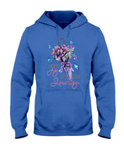 Load image into Gallery viewer, Butterflies Find Joy In The Journey Gift For Daughter Hoodie
