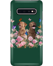 Load image into Gallery viewer, Gift For Dog LoversChesapeake Bay Retriever With Peonies Phone case
