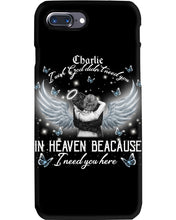 Load image into Gallery viewer, Butterfly I Need You More Angel Wings Gift For Lovers Phone case
