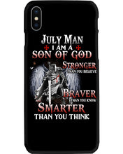 Load image into Gallery viewer, July Man Son Of God Birthday Meaningful Gift For Men Phone case

