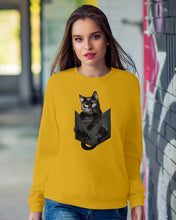 Load image into Gallery viewer, Cat In Your Front Pocket Perfect Gift For Friends Who Loves Cat Sweatshirt
