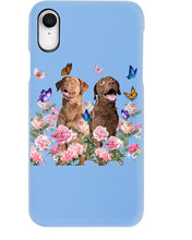 Load image into Gallery viewer, Gift For Dog LoversChesapeake Bay Retriever With Peonies Phone case
