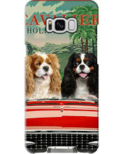 Load image into Gallery viewer, Cavalier Happy Holiday Gift For Dog Lovers Phone case

