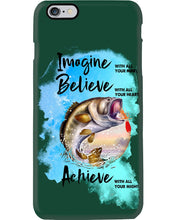 Load image into Gallery viewer, Fishing With All Your Heart Gift For Men Phone case

