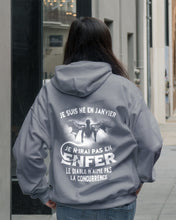 Load image into Gallery viewer, Je Suis Né El En   Jarvier   Enfer Le Diable N Aime Pas Birthday Gift Hoodie
