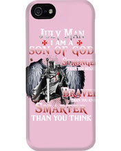 Load image into Gallery viewer, July Man Son Of God Birthday Meaningful Gift For Men Phone case
