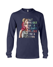 Load image into Gallery viewer, Cool Harley Quinn Not Fragile Meaningful Gift For Girl Unisex Long Sleeve
