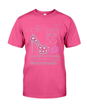Load image into Gallery viewer, Je Suis Nee En 55 Je Ne Suis Peut-Être Pas Birthday Gift For Grandma Guys Tee
