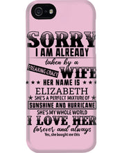 Load image into Gallery viewer, Gift For Husband I Love Here Forever And Always Phone case
