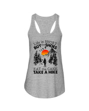 Load image into Gallery viewer, Life Is Short Buy The Shoes Ladies Flowy Tank
