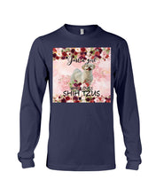 Load image into Gallery viewer, Just A Girl Who Loves Shih Tzu Unique Custom Design For Dog Lovers Unisex Long Sleeve
