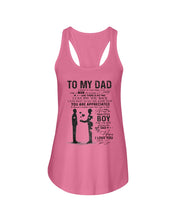 Load image into Gallery viewer, Giving For  Dad Let You Know You're Appreciated  Custom Design Ladies Flowy Tank
