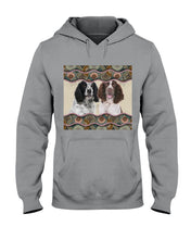 Load image into Gallery viewer, Lovley Phone Case Two Dogs Gift For English Springer Spaniel Lovers Hoodie
