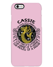 Load image into Gallery viewer, Gift For Cassie Girl The Soul Of A Mermaid Phone case
