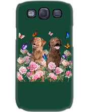Load image into Gallery viewer, Gift For Dog LoversChesapeake Bay Retriever With Peonies Phone case
