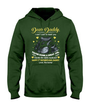 Load image into Gallery viewer, Gift From Bump To Daddy You're My Hero Already Happy Father's Day Hoodie
