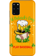 Load image into Gallery viewer, Baseball Drink Beer Day St Patrick's Day Gift For Baseball Lovers Phone case
