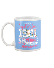 Load image into Gallery viewer, Made In September  1961 58    Years Of Being Awesome Trending Mug
