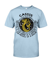 Load image into Gallery viewer, Gift For Cassie Girl The Soul Of A Mermaid Guys Tee
