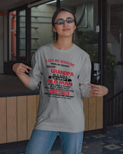 Load image into Gallery viewer, I Get My Attitude From My Freakin' Awesome Grandpa Who Was Born In October Unisex Long Sleeve
