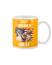 Load image into Gallery viewer, Keep America Great Yorkshire Terrier Gift For Dog Lovers Mug

