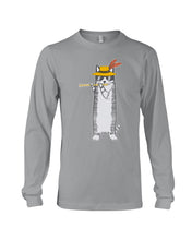 Load image into Gallery viewer, Cat Plays Flute Special Custom Design For Music Lovers Unisex Long Sleeve
