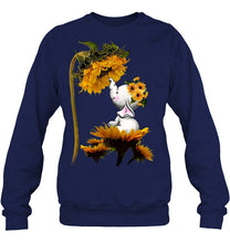 Load image into Gallery viewer, Elephant Sunflower Special Custom Design For Cute Girls Sweatshirt
