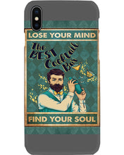 Load image into Gallery viewer, Lose Your Mind Find Your Soul Gift For Bartender Phone case
