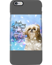 Load image into Gallery viewer, Angels And Shih Tzu Are Not Different Gift For Dog Lovers Phone case
