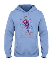 Load image into Gallery viewer, Butterflies Find Joy In The Journey Gift For Daughter Hoodie
