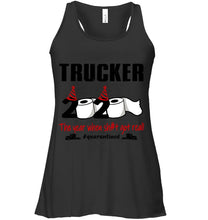 Load image into Gallery viewer, 2020 The Year When Shit Got Real Quarantined Gift For Trucker Ladies Flowy Tank
