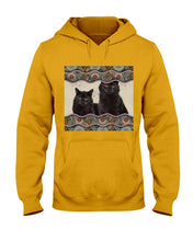 Load image into Gallery viewer, Lovely Phone Case Cute Black Cat Boho Pattern Gift For Cat Lovers Hoodie
