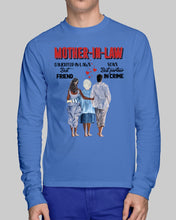 Load image into Gallery viewer, Daughter In Law's Best Friend Son's Best Partner In Crime Gift For Mom In Law Unisex Long Sleeve
