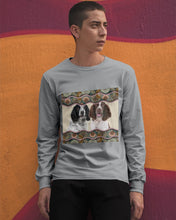 Load image into Gallery viewer, Lovley Phone Case Two Dogs Gift For English Springer Spaniel Lovers Unisex Long Sleeve
