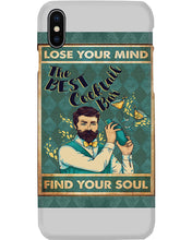 Load image into Gallery viewer, Lose Your Mind Find Your Soul Gift For Bartender Phone case
