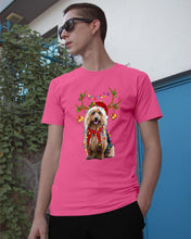 Load image into Gallery viewer, Australian Terrier Gorgeous Reindeer Christmas Gift For Dog Lovers Guys Tee
