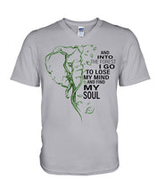 Load image into Gallery viewer, Into The Forest I Go To Lose My Mind Gift Guys V-Neck
