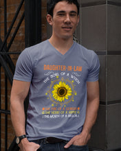 Load image into Gallery viewer, Daughter-in-law A Soul Of A Witch Fire Of A Lioness Guys V-Neck
