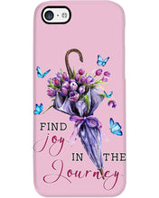 Load image into Gallery viewer, Butterflies Find Joy In The Journey Gift For Daughter Phone case

