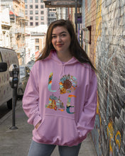 Load image into Gallery viewer, Love Trucker Simple Unique Custom Design For Personalized Job Gift Hoodie
