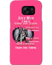 Load image into Gallery viewer, July Man Son Of God Birthday Meaningful Gift For Men Phone case
