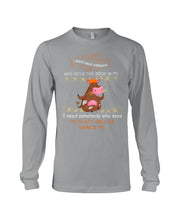 Load image into Gallery viewer, Cow I Need Somebody Who Sees The Crazy And Still Wants Me Unisex Long Sleeve
