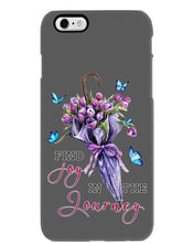 Load image into Gallery viewer, Butterflies Find Joy In The Journey Gift For Daughter Phone case
